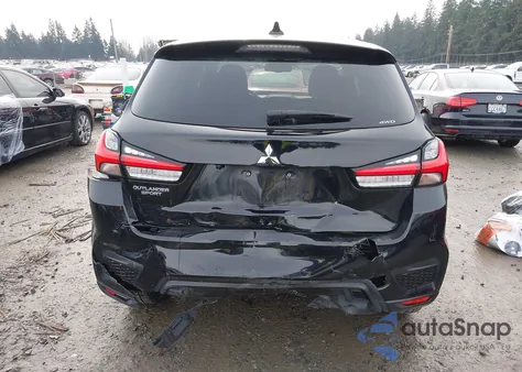 2022 Mitsubishi Outlander Sport 2.0 Be Awc/2.0 Es Awc/2.0 Le Awc/2.0 Se Awc/2.0 Se Special Edition Awc from USA, damaged, VIN JA4ARUAU9NU006716